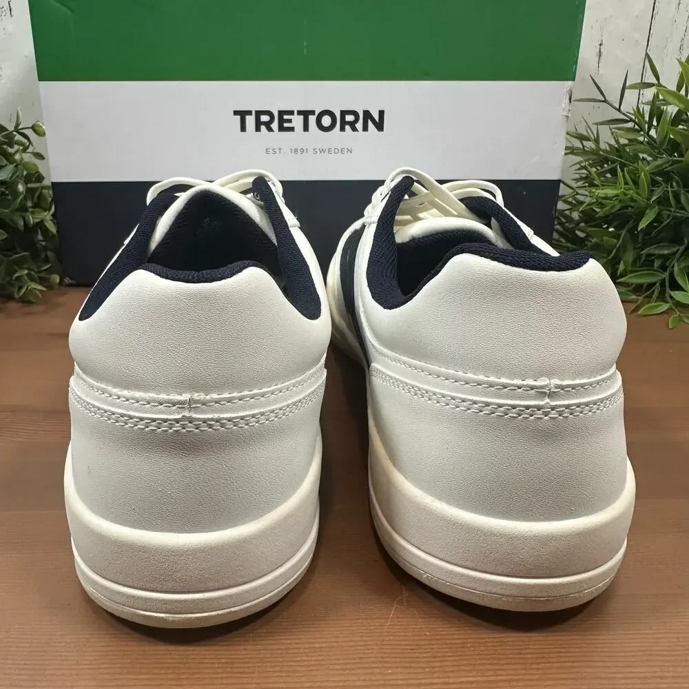 Tretorn‎ Dennis White Low Top Lace Up Sneakers Men's Size 9.5